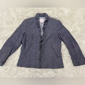 Rebecca Taylor Jacket/Blazer 100% Silk - size 4